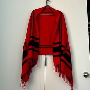 J Crew Reversible Cape Scarf